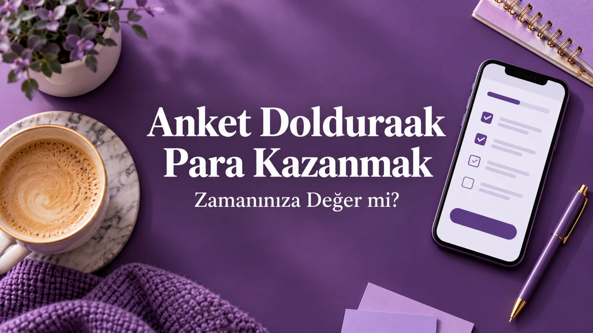 Anket Doldurarak Para Kazanmak: Zamanınıza Değer mi? 1 Anket doldurarak para kazanmak için telefon ve zaman değerlendirme rehberi