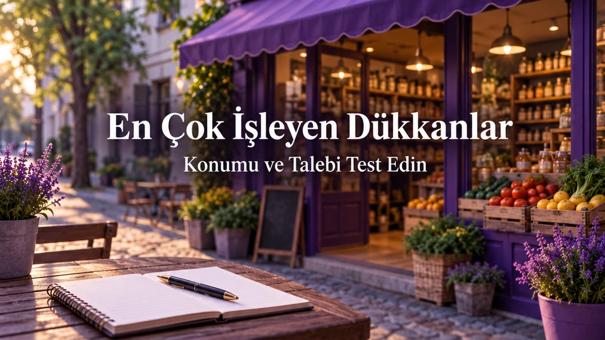 En Çok İşleyen Dükkanlar: Konumu 5 Adımda Test Edin 1 En çok işleyen dükkanlar için mor temalı uygulama rehberi